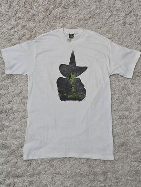 VTG 80s Wicked Witch Of The West Wizard Of Oz Art T Shirt L
